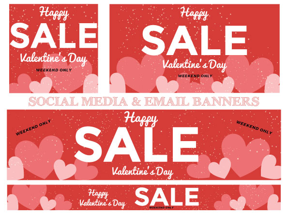 Get your Social Media banners up to date along with your company Email Banners!